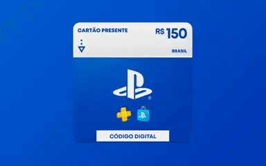 R$150 Gift Card PlayStation Store - Cartão Presente [Exclusivo Brasil]