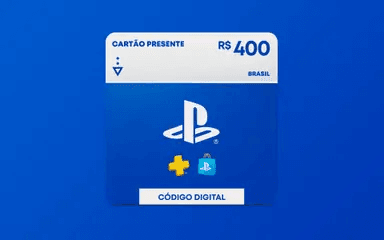 R$400 Gift Card PlayStation Store - Cartão Presente [Exclusivo Brasil]